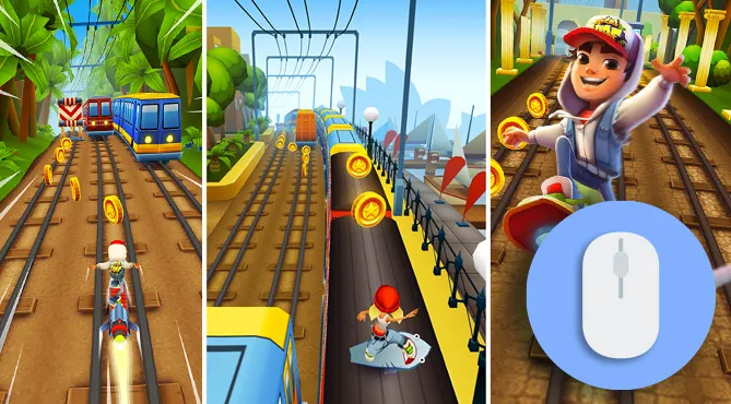 Subway Surfers MOD APK Big Screen Gameplay Experience