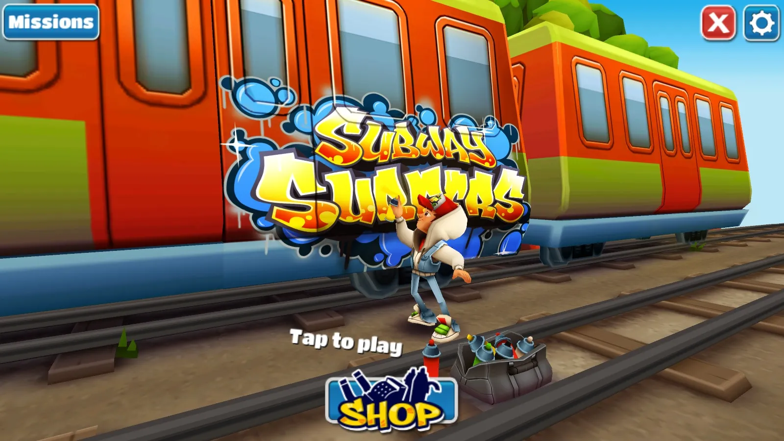Subway Surfers on PC and Chromebook 5 Subway Surfers on a PC screen