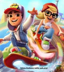 Subway Surfers Mod APK gameplay showing unlimited coins and keys