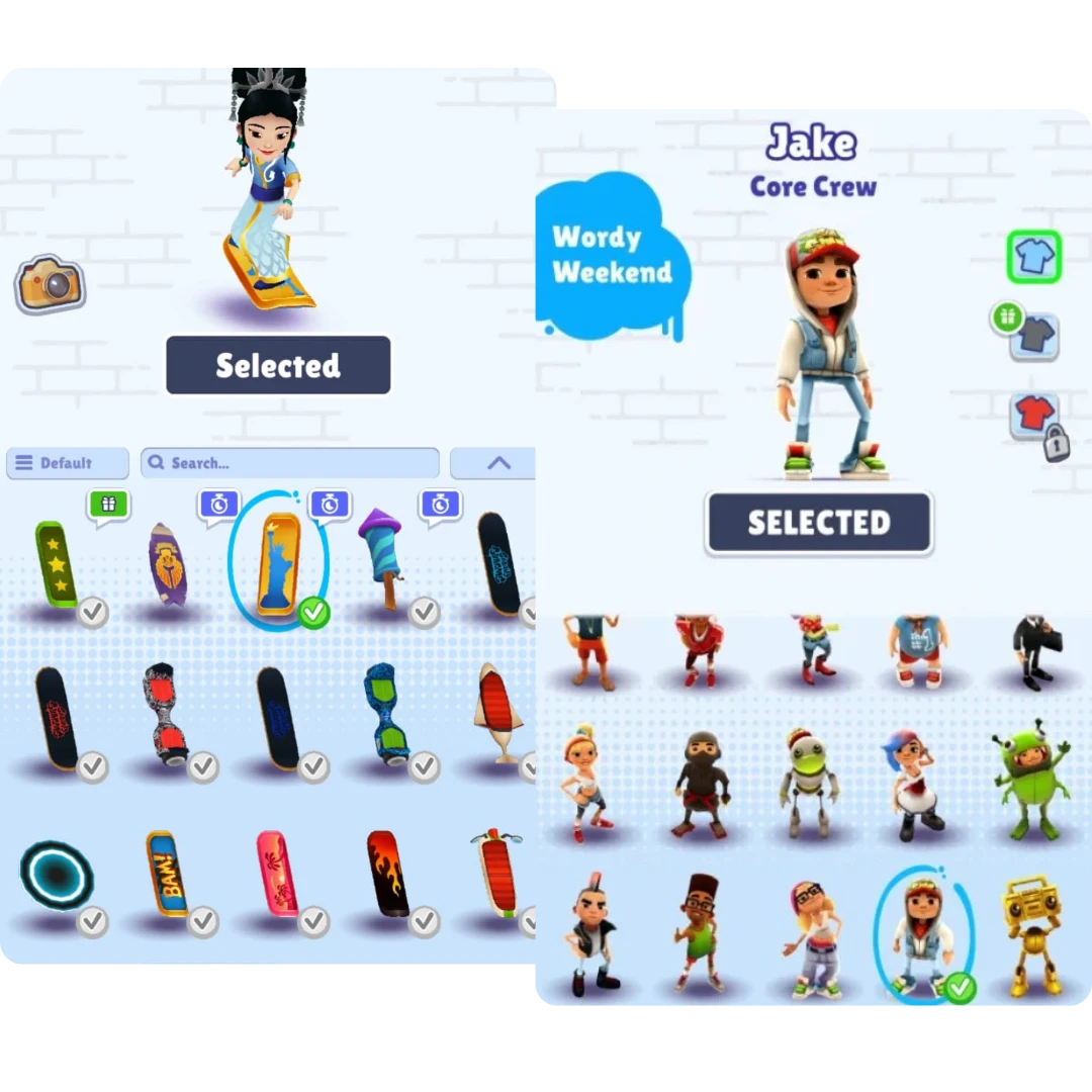 Subway Surfers game artwork