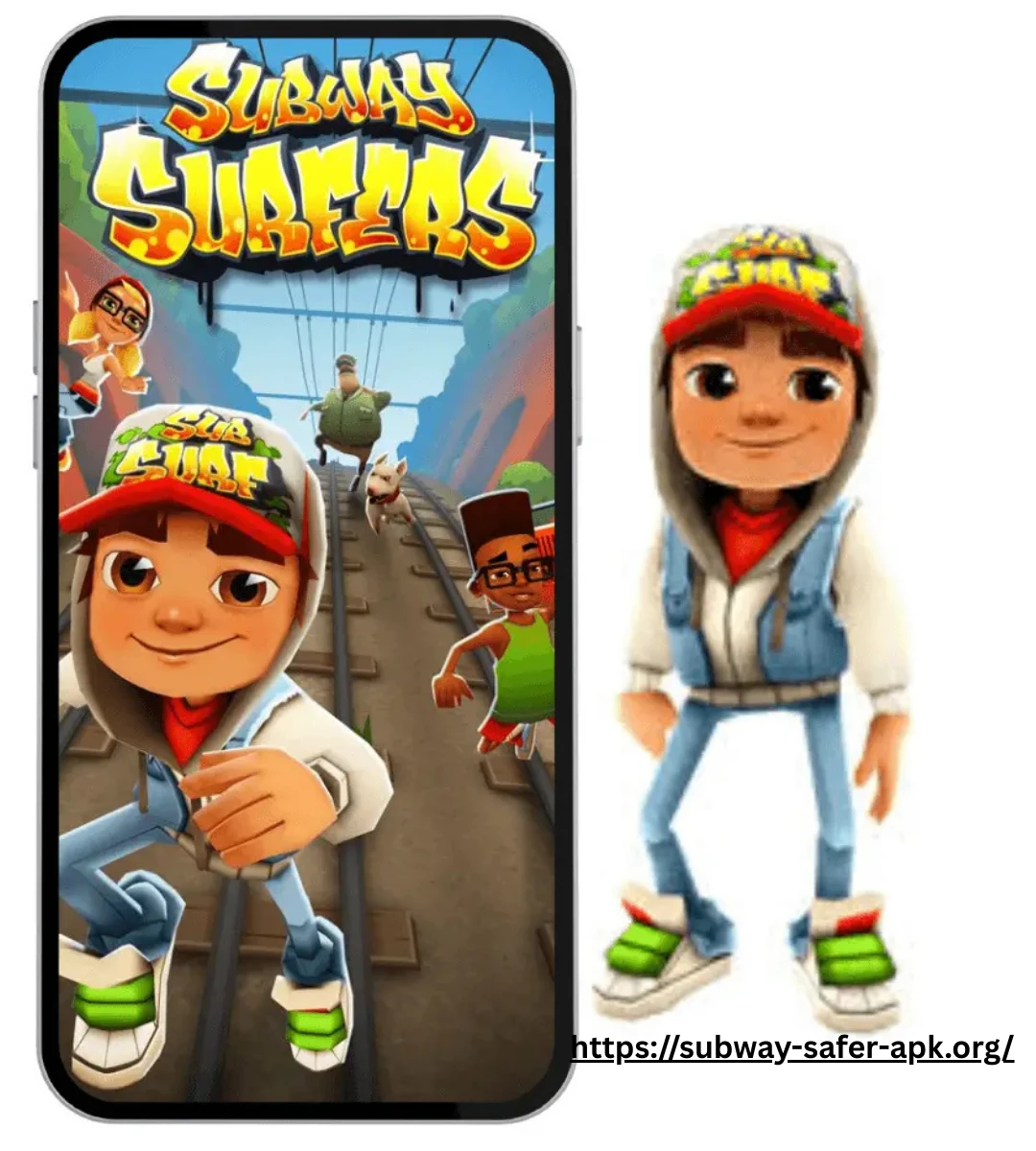 Subway Surfers gameplay scene